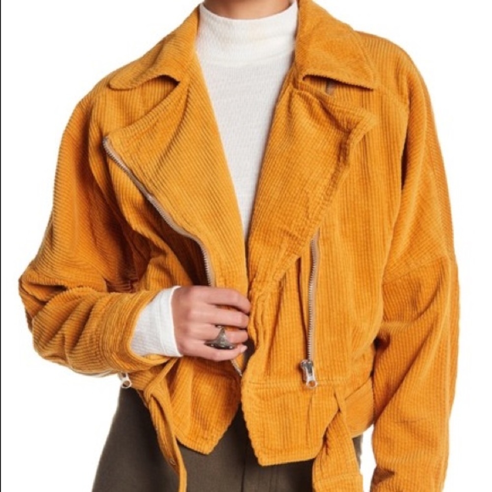 NWT Free People Slouchy Dolman Moto Jacket